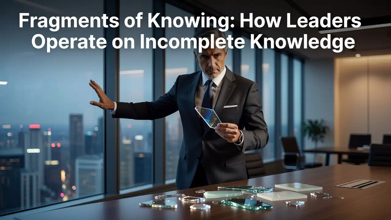 Fragments of Knowing: How Leaders Operate on Incomplete Knowledge