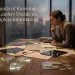 Fragments of Knowing: How Leaders Decide on Incomplete Information