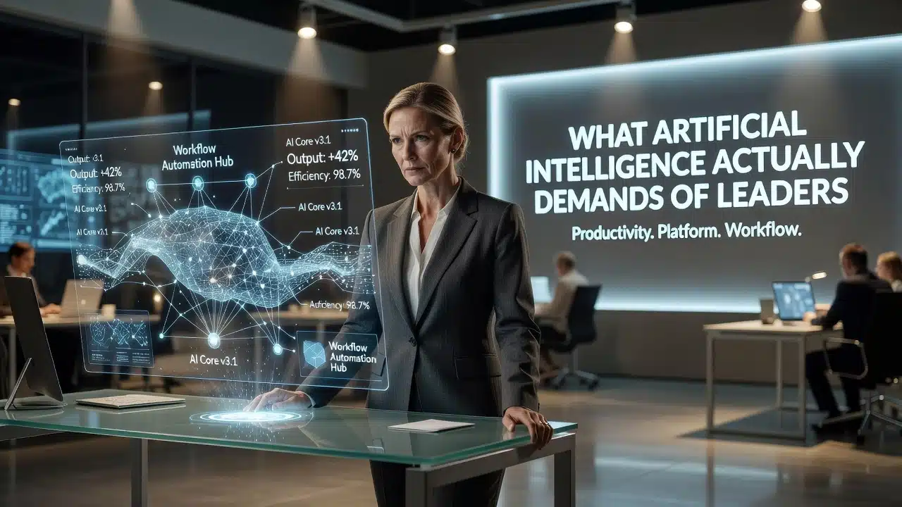 What Artificial Intelligence Actually Demands of Leaders