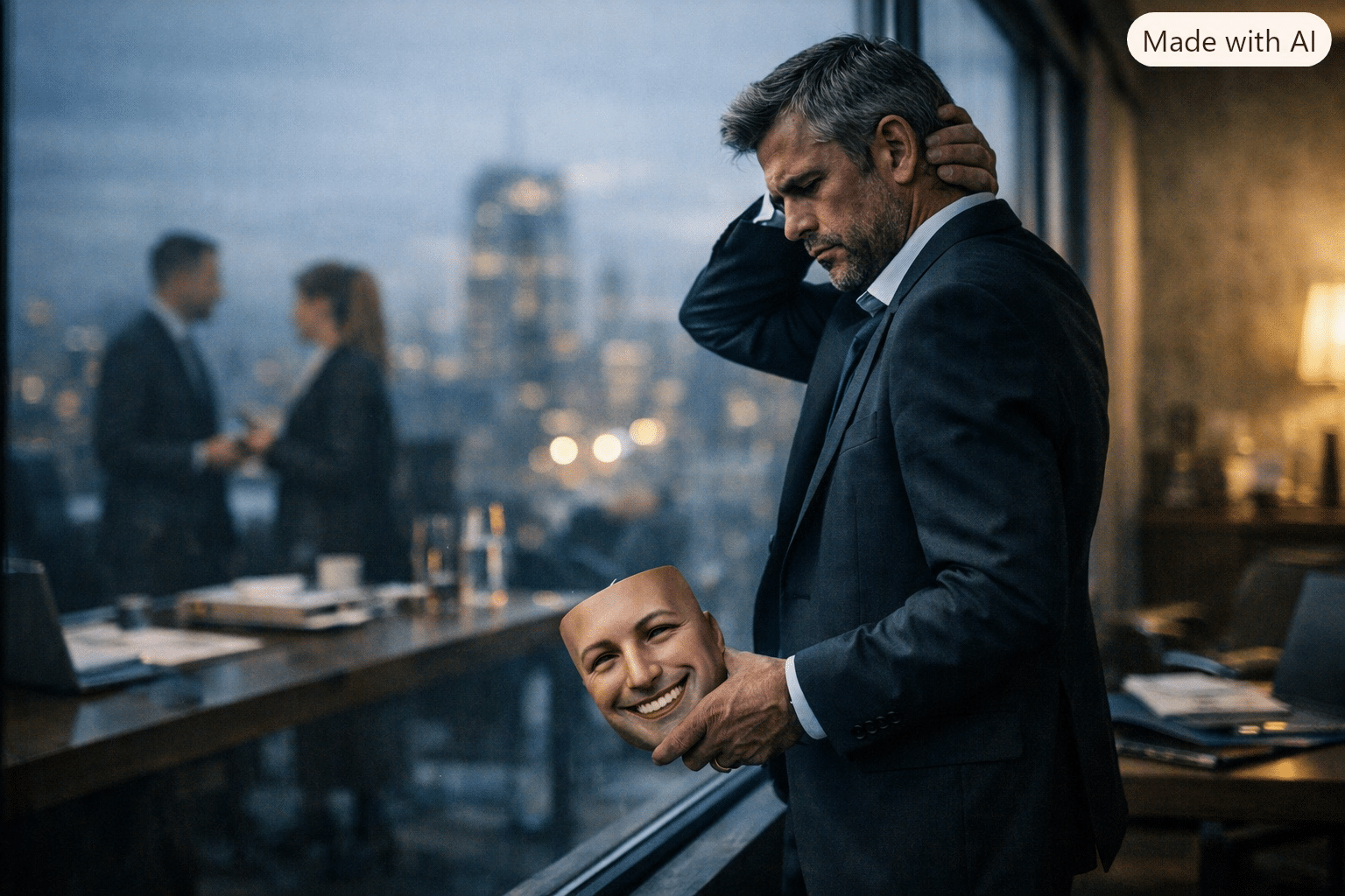 Leading While Carrying Invisible Weight: The Silent Burden of Leadership, Mental Health and the Mask We Wear