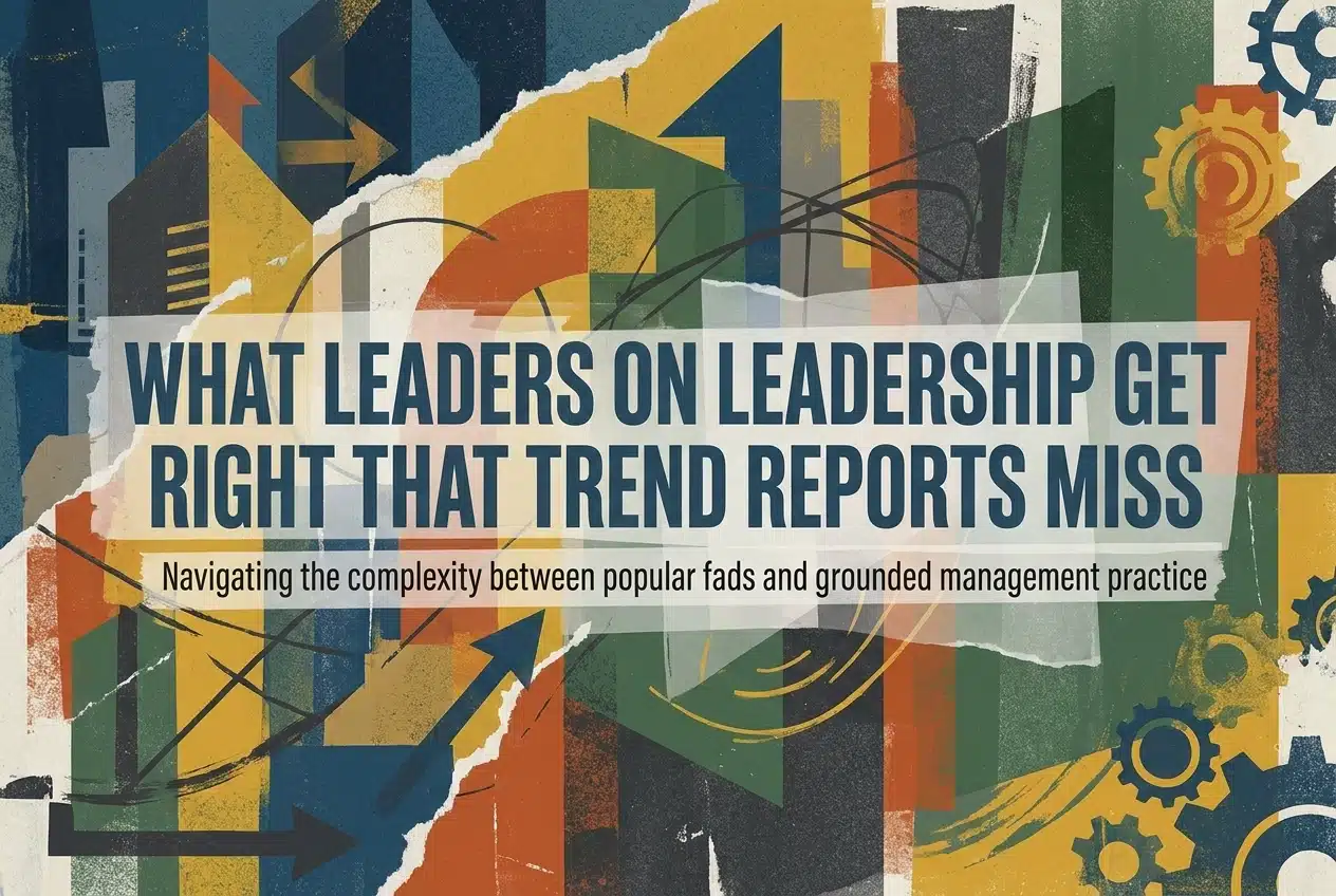 What Leaders on Leadership Get Right That Trend Reports Miss