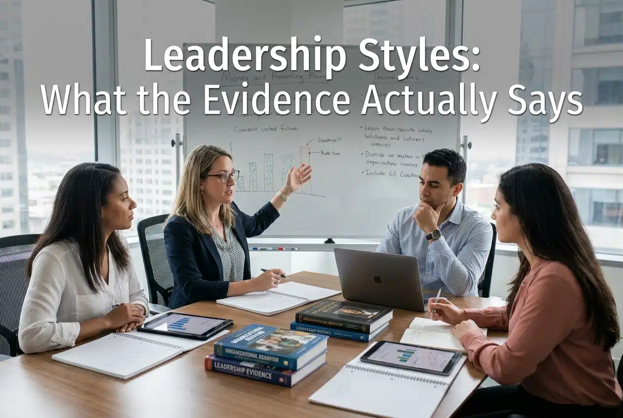 Leadership Styles: What the Evidence Actually Says