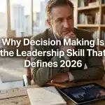 Why Decision Making Is the Leadership Skill That Defines 2026
