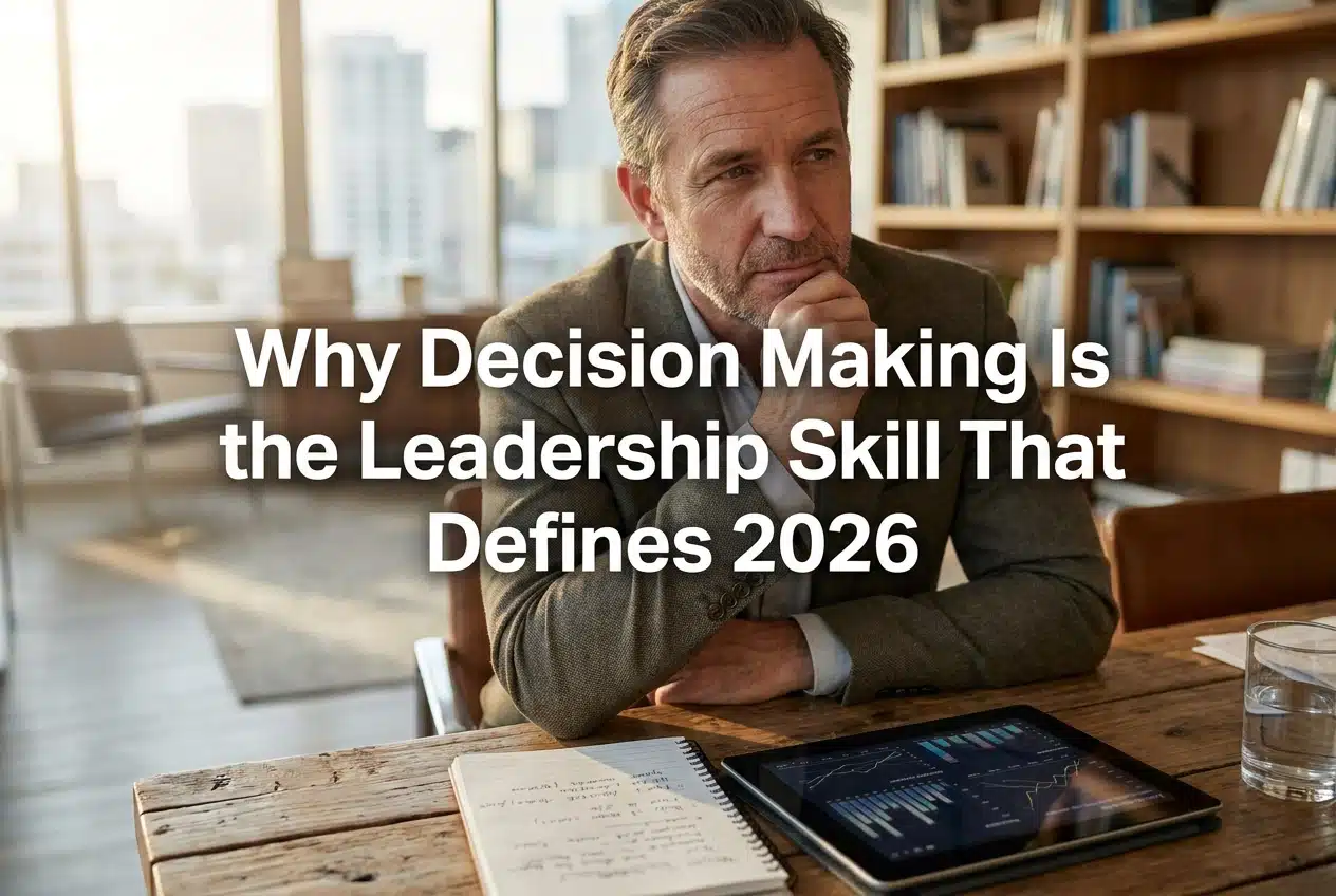 Why Decision Making Is the Leadership Skill That Defines 2026